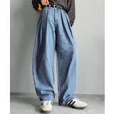 「虜になる!」インツータックワイドバルーンデニム Inverted Two | Classical Elf Men | 詳細画像7