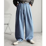 「虜になる!」インツータックワイドバルーンデニム Inverted Two | Classical Elf Men | 詳細画像8