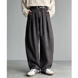 「虜になる!」インツータックワイドバルーンデニム Inverted Two | Classical Elf Men | 詳細画像1