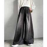 「Aライン即完成。」変形3タックスーパーワイドデニム Unique Three | Classical Elf Men | 詳細画像9