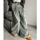 「Aライン即完成。」変形3タックスーパーワイドデニム Unique Three | Classical Elf Men | 詳細画像4