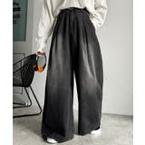 「Aライン即完成。」変形3タックスーパーワイドデニム Unique Three | Classical Elf Men | 詳細画像7