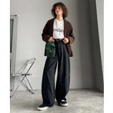 「シルエットで語る。」ブラスト加工カーブシルエットバレルレッグデニムパンツ | Classical Elf Men | 詳細画像19 