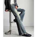 インディゴブルー | 【Classical Origin】「スタイル盛れる。」ブラスト＆裾フリンジ加工… | Classical Elf Men