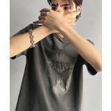 バタフライ | 「即トレンド男子。」タイトフィットピグメント加工プリントTシャツ Tight | Classical Elf Men