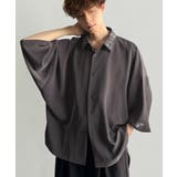 Classical Elf Men（クラシカルエルフメン） | Embroidered Collar Draped Dolman Shirt ／ 衿刺繍ドレープドルマンシャツ