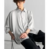 ライトグレー | Embroidered Collar Draped | Classical Elf Men