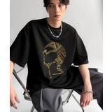 「視線を独り占め。」フェイスグラフィックオーバーサイズTシャツ Face | Classical Elf Men | 詳細画像10 