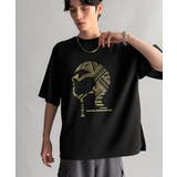 「視線を独り占め。」フェイスグラフィックオーバーサイズTシャツ Face | Classical Elf Men | 詳細画像12 