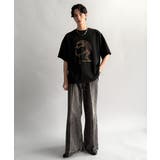 「視線を独り占め。」フェイスグラフィックオーバーサイズTシャツ Face | Classical Elf Men | 詳細画像13 