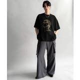 「視線を独り占め。」フェイスグラフィックオーバーサイズTシャツ Face | Classical Elf Men | 詳細画像16 