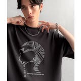 「視線を独り占め。」フェイスグラフィックオーバーサイズTシャツ Face | Classical Elf Men | 詳細画像19 