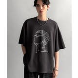 「視線を独り占め。」フェイスグラフィックオーバーサイズTシャツ Face | Classical Elf Men | 詳細画像26 