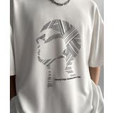 「視線を独り占め。」フェイスグラフィックオーバーサイズTシャツ Face | Classical Elf Men | 詳細画像29 