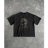 「視線を独り占め。」フェイスグラフィックオーバーサイズTシャツ Face | Classical Elf Men | 詳細画像34 