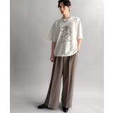 「視線を独り占め。」フェイスグラフィックオーバーサイズTシャツ Face | Classical Elf Men | 詳細画像3 