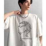 「視線を独り占め。」フェイスグラフィックオーバーサイズTシャツ Face | Classical Elf Men | 詳細画像5 
