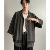 「レースが語る、大人の余裕。」レース切り替えオープンカラーシャツ Lace Pa… | Classical Elf Men | 詳細画像8 