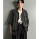 「レースが語る、大人の余裕。」レース切り替えオープンカラーシャツ Lace Pa… | Classical Elf Men | 詳細画像10 