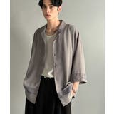 「レースが語る、大人の余裕。」レース切り替えオープンカラーシャツ Lace Pa… | Classical Elf Men | 詳細画像15 