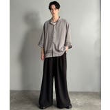 「レースが語る、大人の余裕。」レース切り替えオープンカラーシャツ Lace Pa… | Classical Elf Men | 詳細画像20 