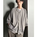 「レースが語る、大人の余裕。」レース切り替えオープンカラーシャツ Lace Pa… | Classical Elf Men | 詳細画像21 