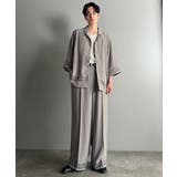 「レースが語る、大人の余裕。」レース切り替えオープンカラーシャツ Lace Pa… | Classical Elf Men | 詳細画像25 