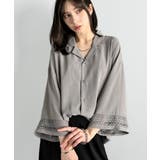 「レースが語る、大人の余裕。」レース切り替えオープンカラーシャツ Lace Pa… | Classical Elf Men | 詳細画像27 