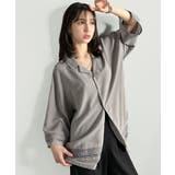 「レースが語る、大人の余裕。」レース切り替えオープンカラーシャツ Lace Pa… | Classical Elf Men | 詳細画像28 