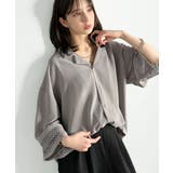 「レースが語る、大人の余裕。」レース切り替えオープンカラーシャツ Lace Pa… | Classical Elf Men | 詳細画像31 