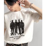 オフホワイト | 「綿100%」メッセージ刺繍入りグラフィックTシャツ Embroidered | Classical Elf Men