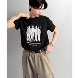 「綿100%」メッセージ刺繍入りグラフィックTシャツ Embroidered | Classical Elf Men | 詳細画像14