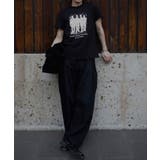 「綿100%」メッセージ刺繍入りグラフィックTシャツ Embroidered | Classical Elf Men | 詳細画像20