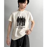 「綿100%」メッセージ刺繍入りグラフィックTシャツ Embroidered | Classical Elf Men | 詳細画像5