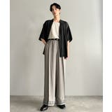 「キレイめ×抜け感」裾レース切り替えリラックスイージースラックス Lace Pa… | Classical Elf Men | 詳細画像17 