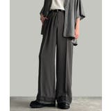 チャコールグレー | 「キレイめ×抜け感」裾レース切り替えリラックスイージースラックス Lace Pa… | Classical Elf Men