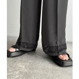 「キレイめ×抜け感」裾レース切り替えリラックスイージースラックス Lace Pa… | Classical Elf Men | 詳細画像18 