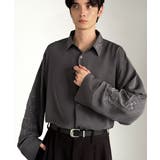 「魅せる服。」刺繍使いルーズドレープシャツ（長袖） Embroidery Loo… | Classical Elf Men | 詳細画像8 