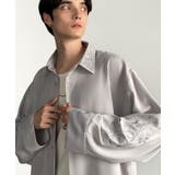 「魅せる服。」刺繍使いルーズドレープシャツ（長袖） Embroidery Loo… | Classical Elf Men | 詳細画像16 