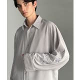 「魅せる服。」刺繍使いルーズドレープシャツ（長袖） Embroidery Loo… | Classical Elf Men | 詳細画像20 