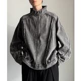 ヴィンテージ加工フリンジデニムジャケット | Classical Elf Men | 詳細画像1 