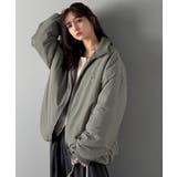 カーキ | 「防寒高機能。」リブハイネック中綿入りモンスターオーバージャケット Ribbed | Classical Elf Men