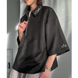 「高見え確定。」刺繍デザインジップシャツ Embroidered Design | Classical Elf Men | 詳細画像11 