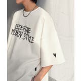 刺繍もシルエットもまるで3Dな主役級アイテム！立体刺繍ドレープダンボールTシャツ… | Classical Elf Men | 詳細画像2 