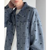 「シンプル以上、主張しすぎない存在感。」総柄刺繍デニムシャツジャケット All … | Classical Elf Men | 詳細画像15 