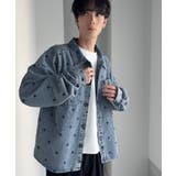 「シンプル以上、主張しすぎない存在感。」総柄刺繍デニムシャツジャケット All … | Classical Elf Men | 詳細画像18 