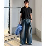 【接触冷感機能付き】肩切り替え袖刺繍ショート丈ダンボール素材Tシャツ Shoul… | Classical Elf Men | 詳細画像25 