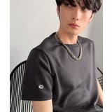 【接触冷感機能付き】肩切り替え袖刺繍ショート丈ダンボール素材Tシャツ Shoul… | Classical Elf Men | 詳細画像33 