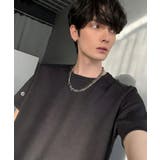 【接触冷感機能付き】肩切り替え袖刺繍ショート丈ダンボール素材Tシャツ Shoul… | Classical Elf Men | 詳細画像35 