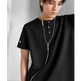 【接触冷感機能付き】肩切り替えショート丈ダンボール素材ヘンリーネックTシャツ S… | Classical Elf Men | 詳細画像14